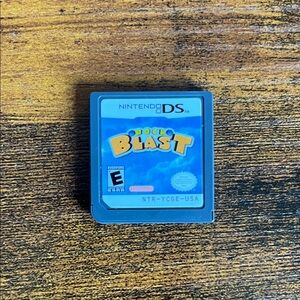 Nintendo DS Rock Blast Game Card